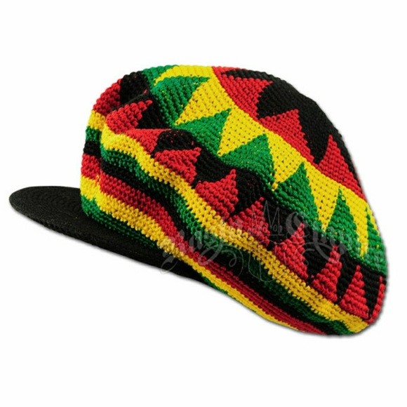 RASTA Accessories - Rasta Dreaded Crochet Applejack Hat